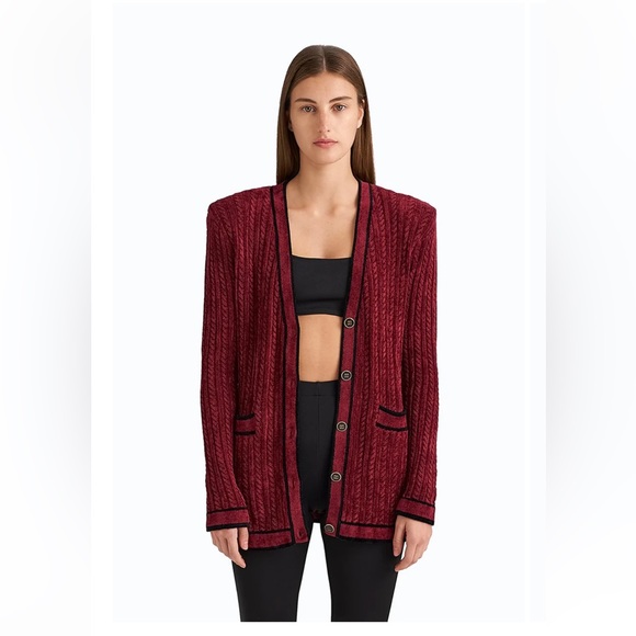 Ronny Kobo Laban Knit Cardigan NWOT - Picture 1 of 15